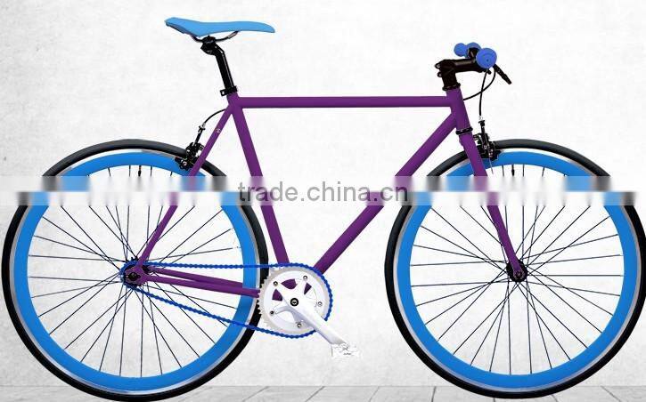 700C chromoly fixed gear bike