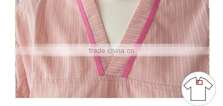 Pink/Blue Korean Style Sweat Steaming Clothes Striped Pajamas Unisex Tracksuit Plus Size Pajamas For Spa
