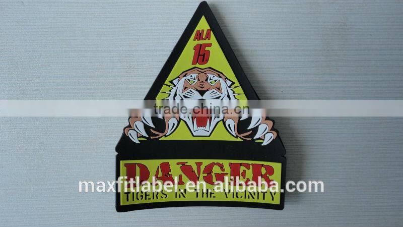 cheap blank hook and loop patches custom 3d rubber patch logo