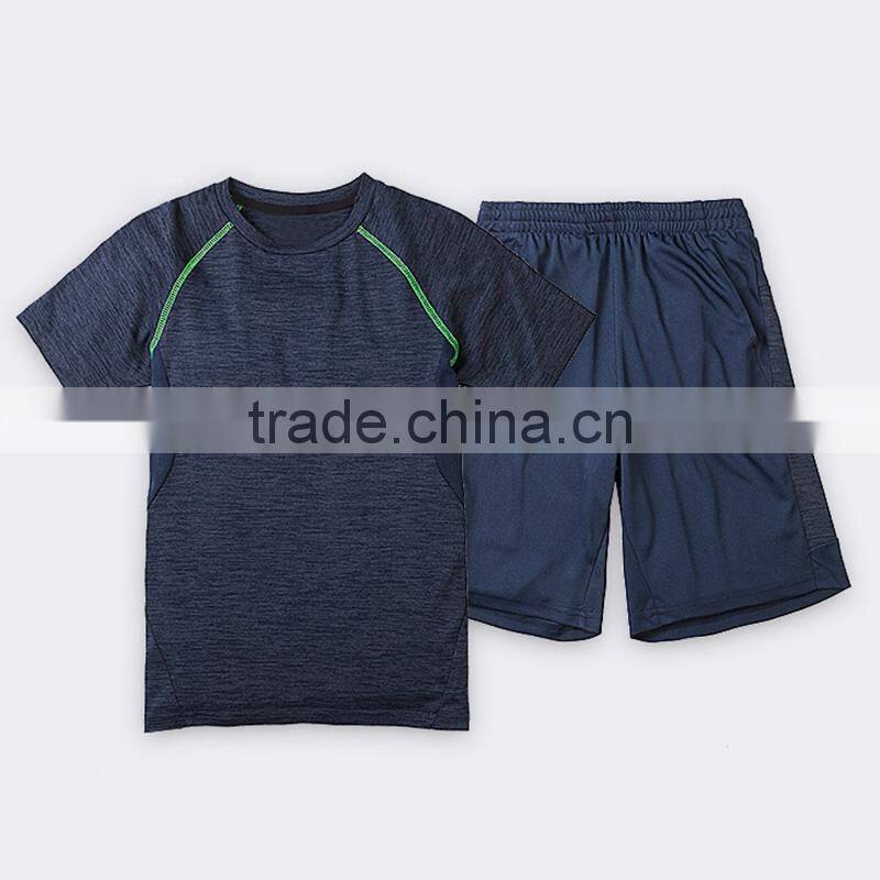 student's College outfit 2017 new school children's sportswear short sleeved two pieces