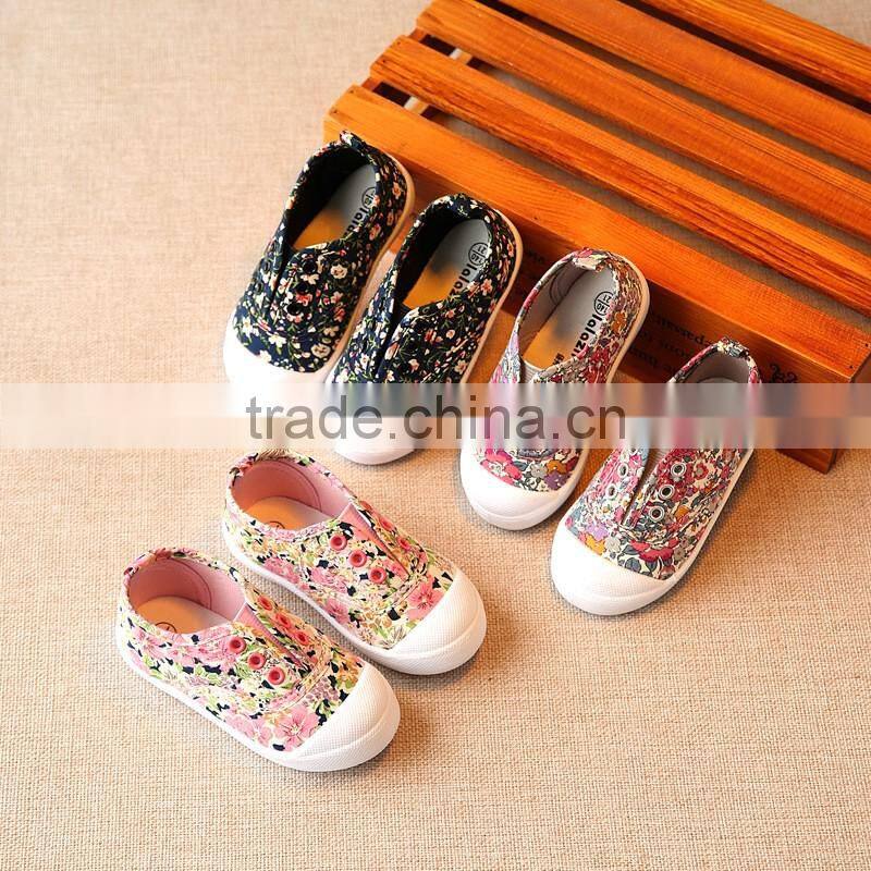 FC1968 spring 2017 new style sport canvas shoes children printed shoes