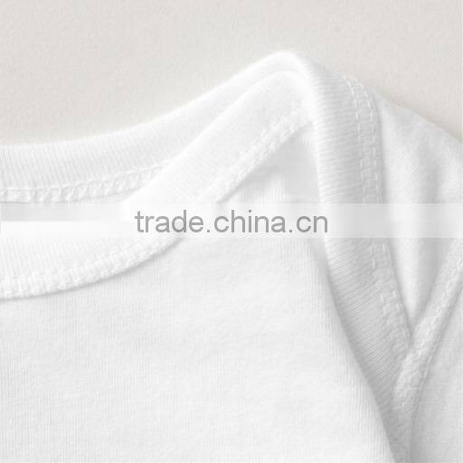 Top quality eco-friendly printing softtextile 100% combed cotton baby romper