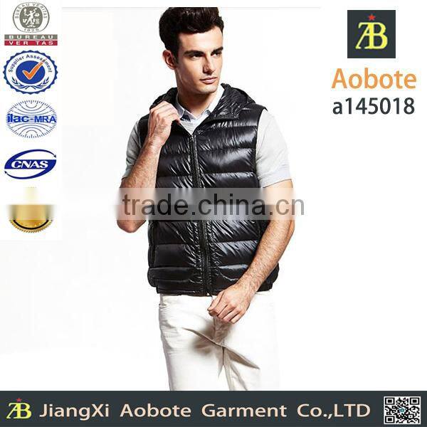 2015 Hot Selling Warm Men Vest,Winter Vest