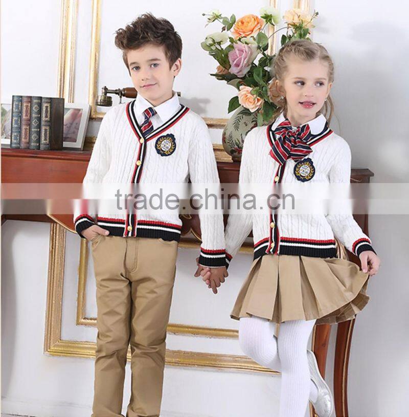 High quality kids school uniforms wholesale