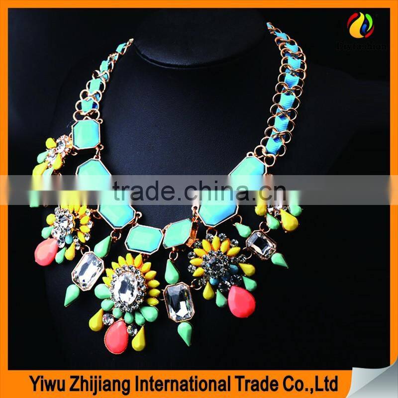 Wholesale Fashion Jewelry Latest Design Beads Necklace And Pendant Necklace