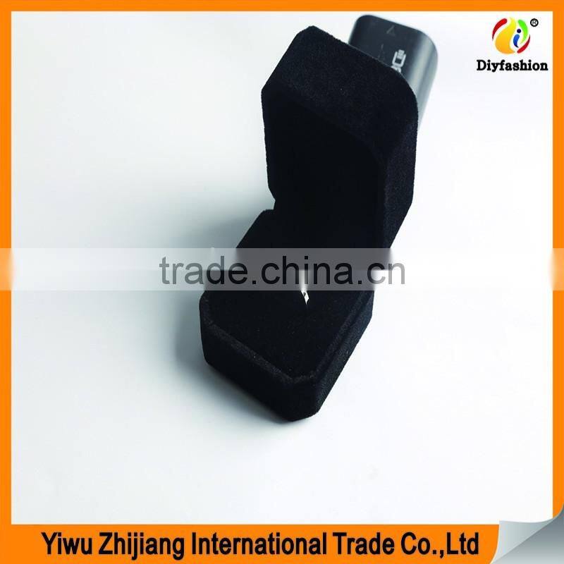 fashion stainless steel jewelry finding four-leaf Clover design ring