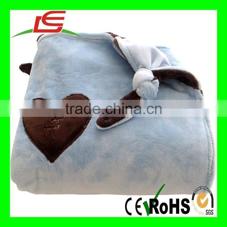 ICTI Good quality Plush Lamb Huggy Buddy Baby Blanket by Gund