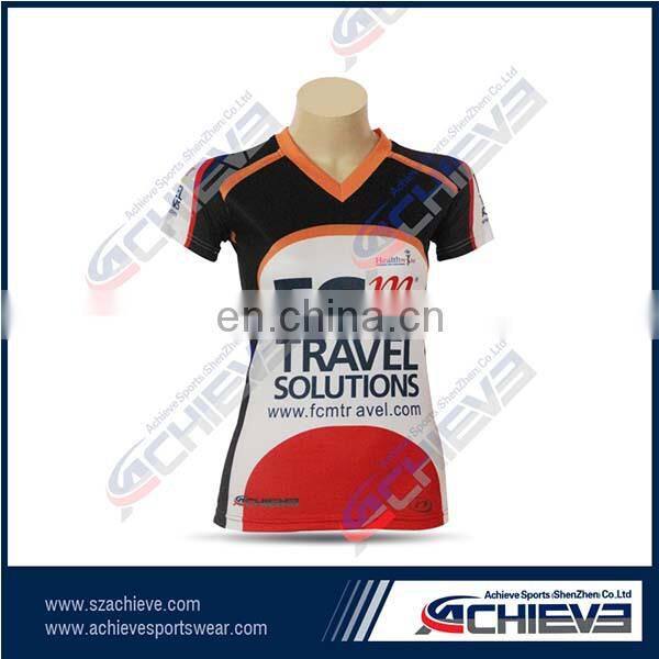 Wholesale OEM service nz rugby jersey ladies wear