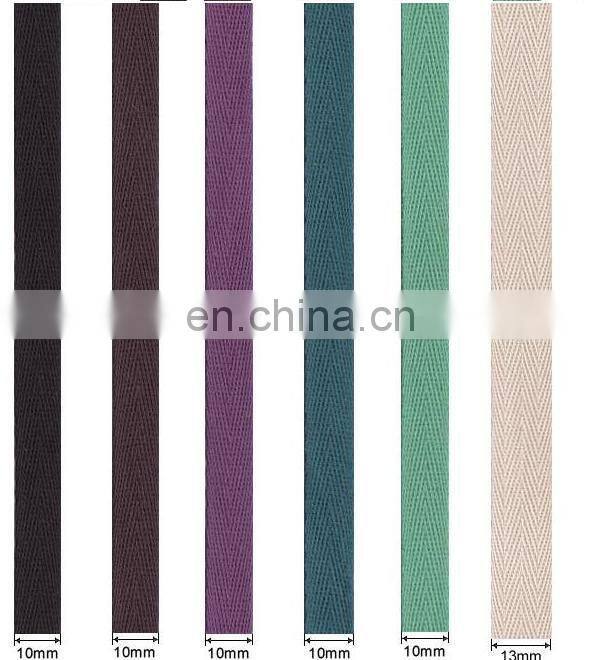 Wholesale 100% Cotton Herringbone Ribbon