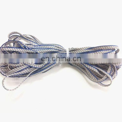 Customized reflective piping/binding for sewing on cloth