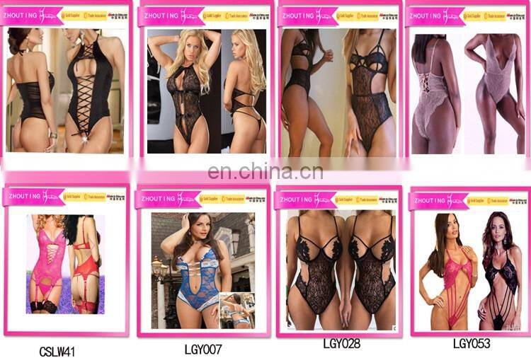 Factory erotic lingerie sexy hot mature women sexy babydoll lace underwear