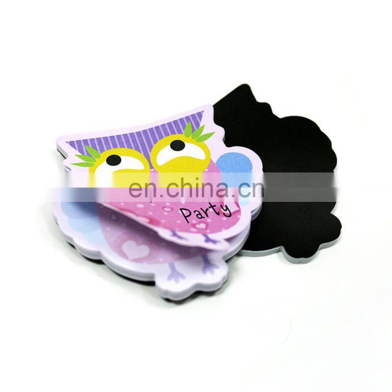 abnormity various shaped specialized functional stationery magnetic colorful sticky notes custom logo