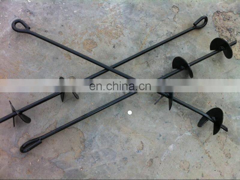 Soil Compression Screw Type Earth Anchor