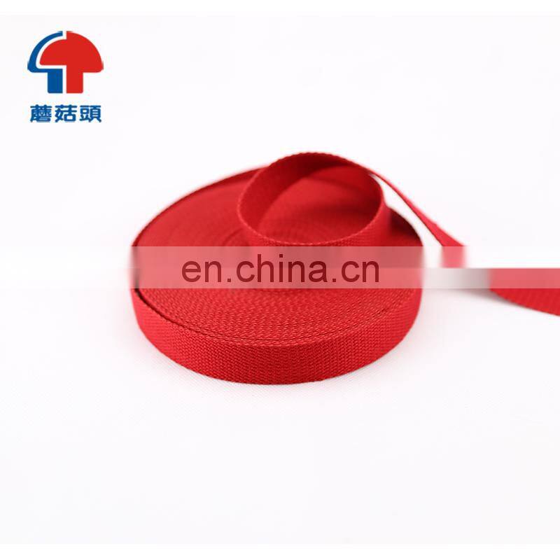 multi-colored high tenacity cotton webbing belt strap customized size
