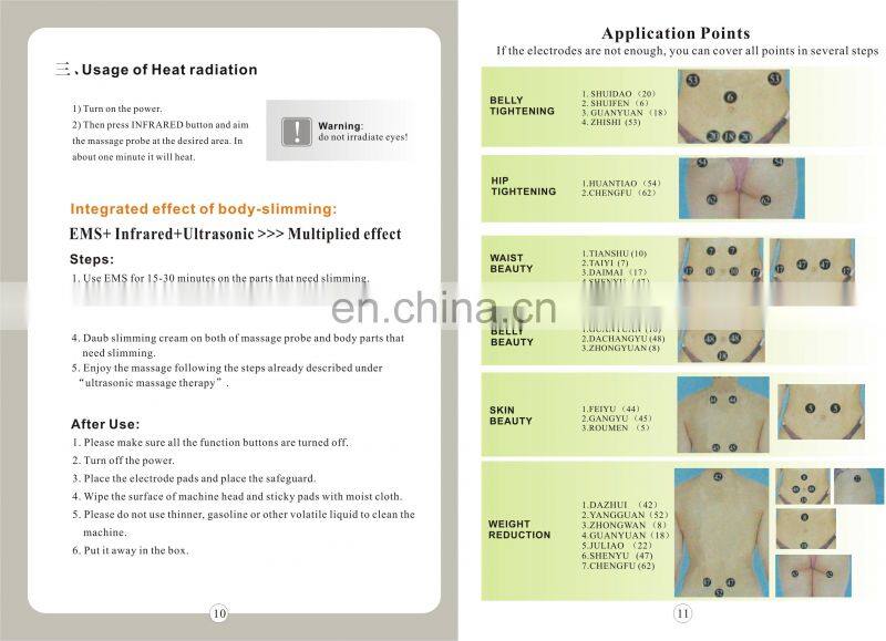 Newest 3 in 1 Ultra Shape Slimming Machine For Weight Loss Slimming Machine for Weight Loss Creams Infrared Pain Therapy