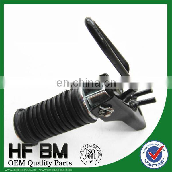 Motorcycle and e-bike foot rest, aluminium metal footrest, universal pedal