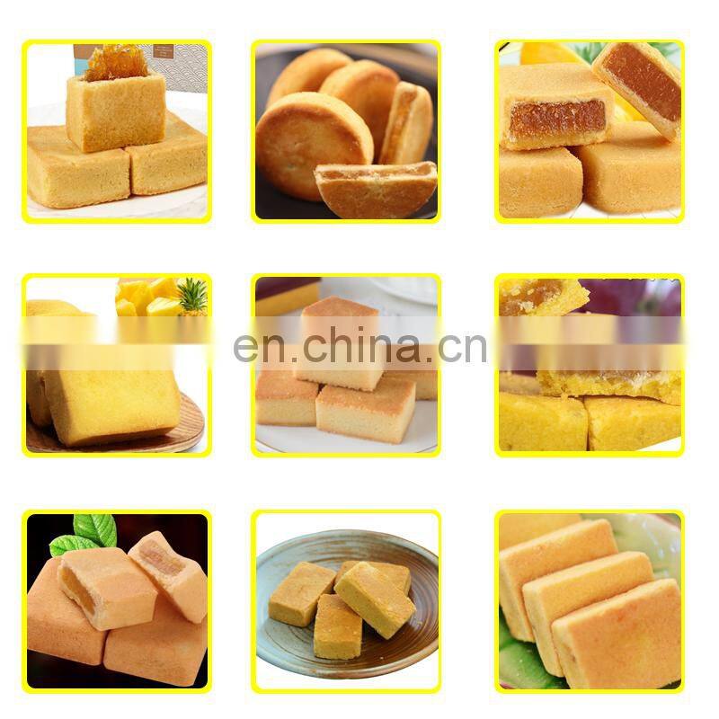 Full Automatic Pineapple Tart Making Machine & Encrusting Machine pineapple cake forming machine
