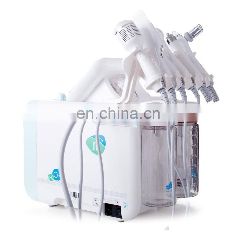 Newest model H2O2 hydrogen oxygen small bubble facial machine for sale