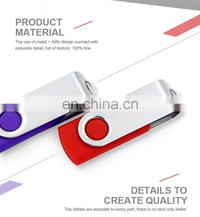 32GB USB Flash Drive USB 2.0 Thumb Drives Jump Drive Fold Storage Memory Stick Swivel Design