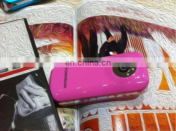 High quality wholesales 5000mah power bank mini oem logo printing portable external battery charger