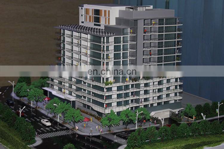 Miniature 3d model house plan ,architectural scale model maquette 3d