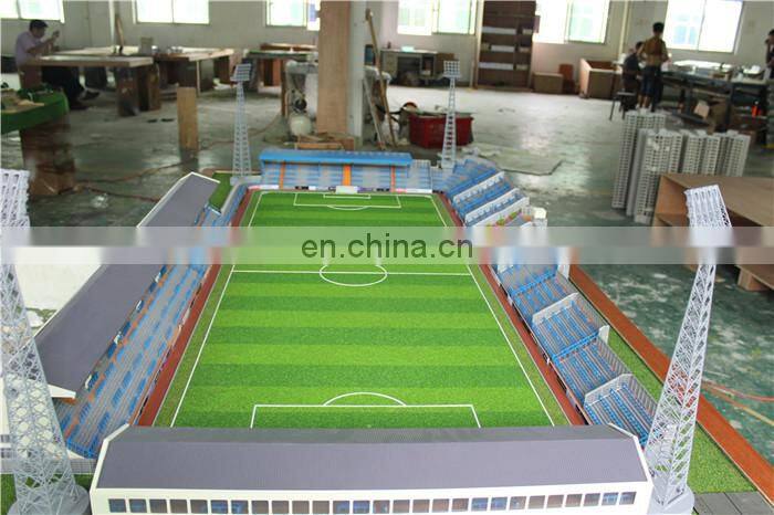Guangzhou model making Gold stone stadium model in England for layout/sale