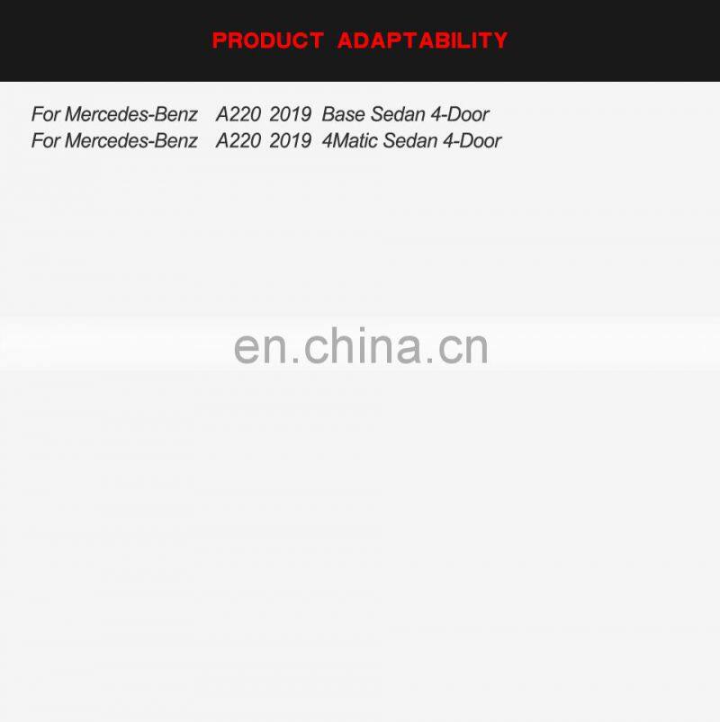 Carbon Fiber A-Class W177 Rear Wing Spoiler for Mercedes Benz A220 Sedan 4-Door 2019