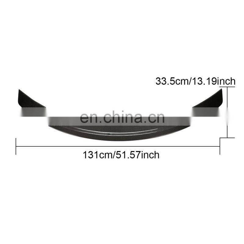C Class C205 Carbon Fiber Car Trunk Spoiler for Mercedes Benz C250 C300 C350 C63 C43AMG Coupe 2-Door 2015-2019