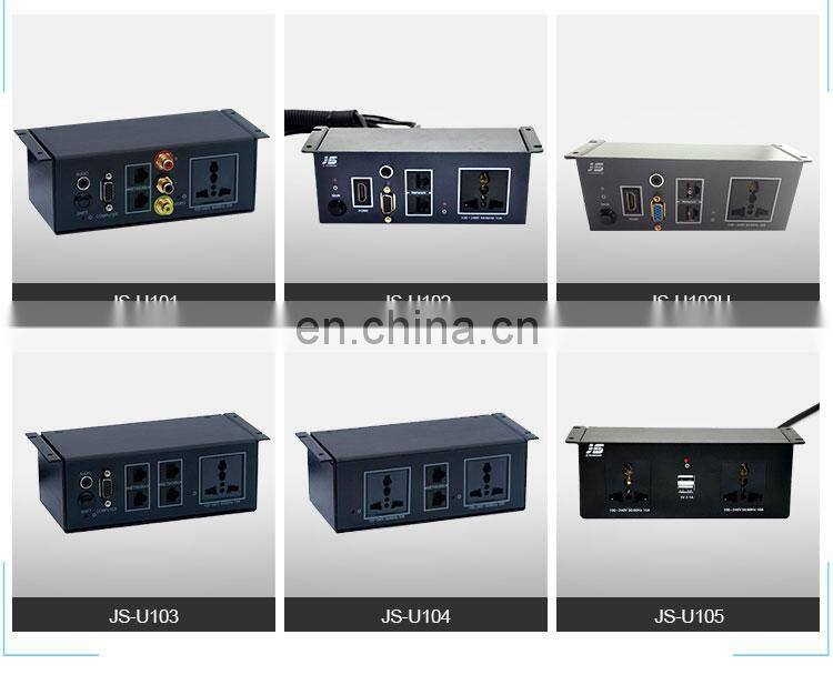 RJ45 Under Table Multimedia Interconnect Connection Box