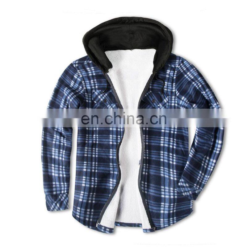 Christmas autumn and winter men's plus velvet thick warm jacket inch shirt men's trend student plaid shirt lamb velvet jacket