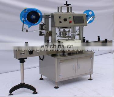 OrangeMech hot selling Full-automatic wet towel can filling sealing machines Auto Wet-Wipe Canister Filling Sealing Machine