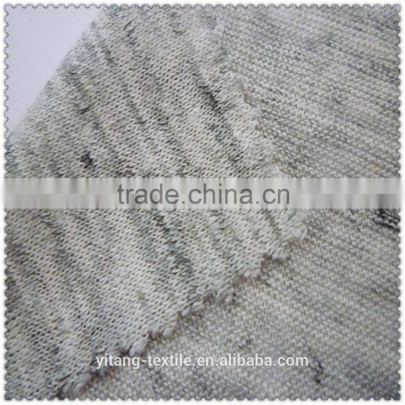 Linen knit fabric
