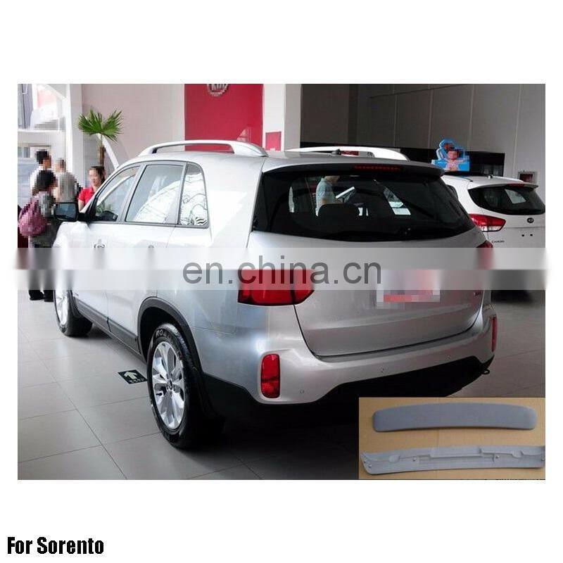 ABS Spoiler Wing For SORENTO 2013-2016 Rear Spoiler With Light