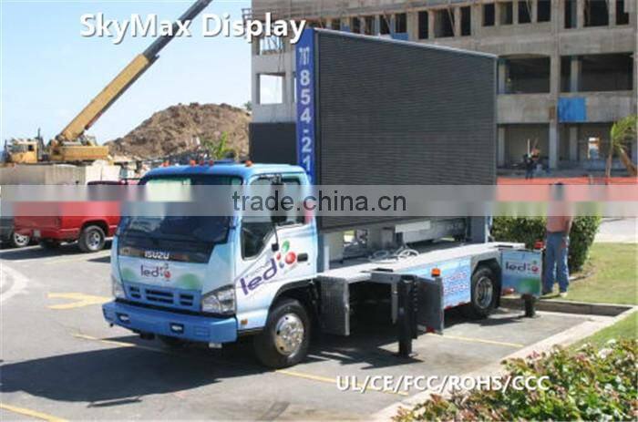 P10 Outdoor Full Color Truck Mobile Digital Led Movable Advertising Display