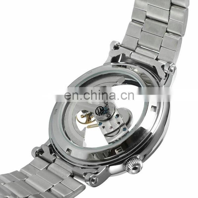 Forsining 9005 Man New Skeleton Mechanical Watch Men Automatic Hot Selling