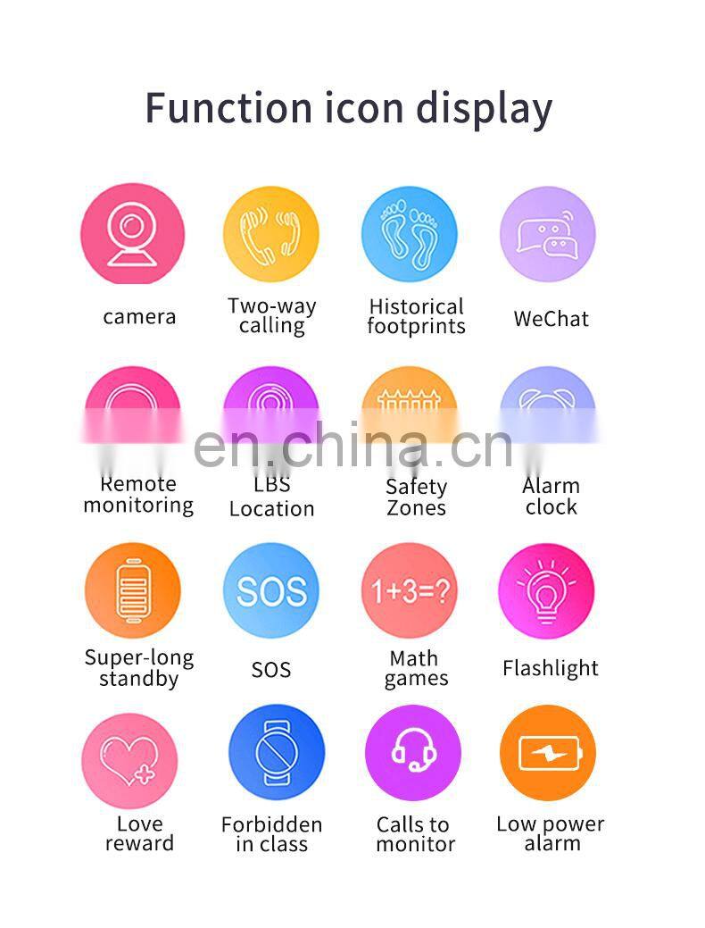 Smart Watch Wristwatch for men Kids Watch with SOS GPS Smartwatch ANAK Phone Watch Q12 jam tangan Christmas gift for children