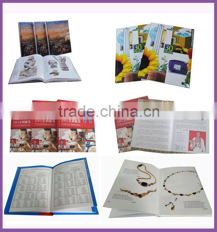 Custom cheap hardcover cook book printing