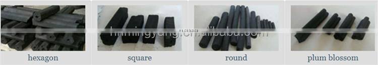 Factory Wood Sawdust Rice Huks Charcoal Briquetting Molding Machine