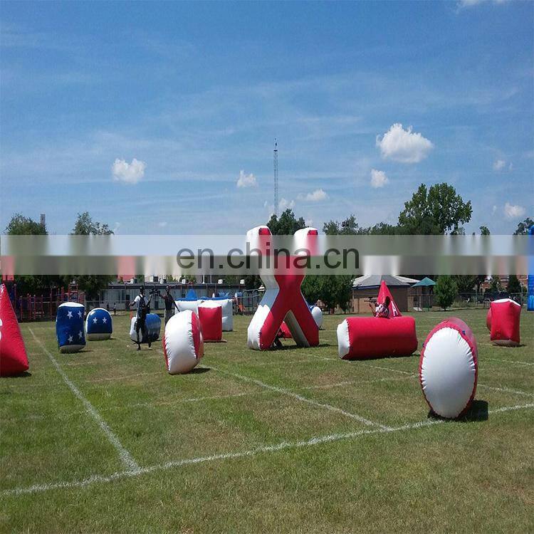 Shooting Games Inflatable Paintball Bunker Air Bunkers For Training