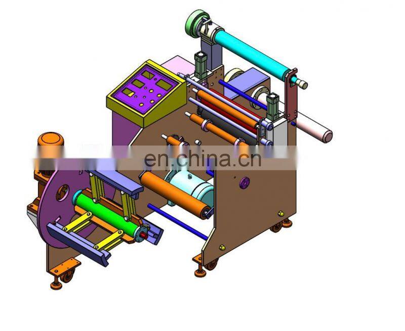 Automatic Cold Laminating Roll Unwinding Rewinding Machine