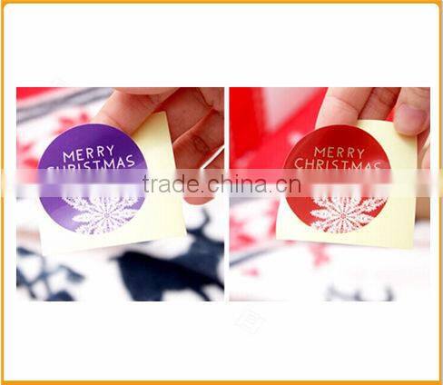 2014 hot sale window 3D outdoor christmas decorations sticker