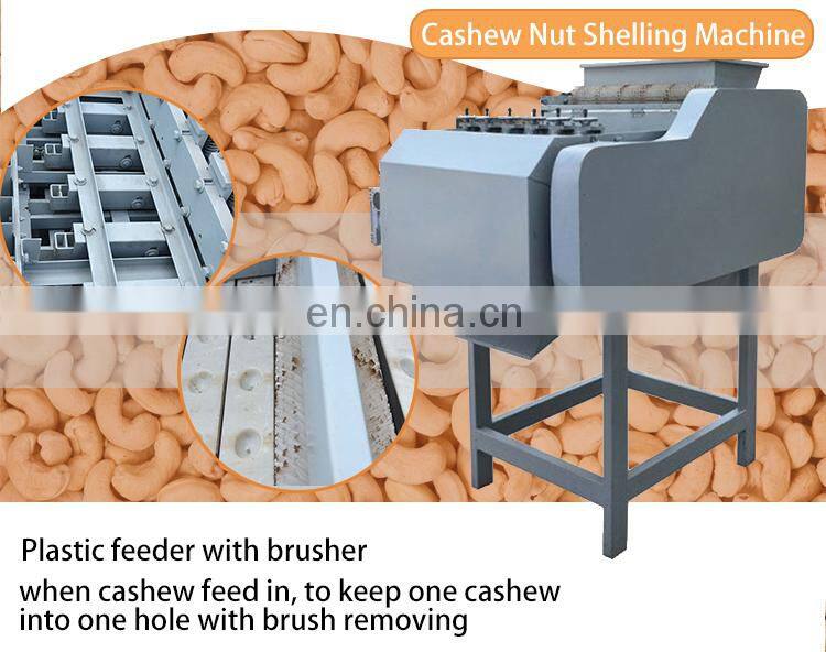 Whole Complete Cashew Cooking Kernel Grading Shelling Separating Machine Cashew Nut Processing Line