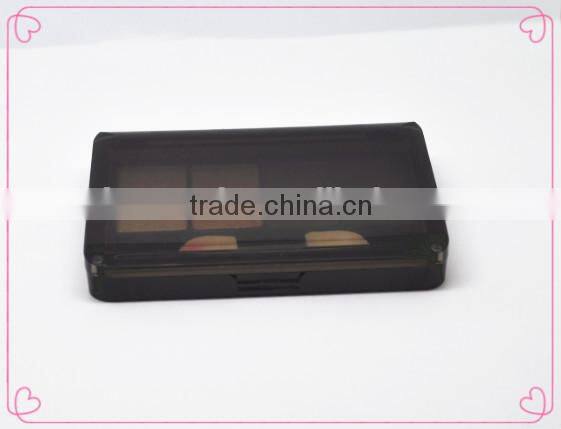 Square plastic compact powder container from Jiangsu China
