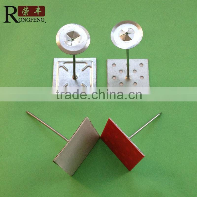china fastener manufacturer supply perforated aluminum heat insulation nail/ insulation pin RF-MI-80