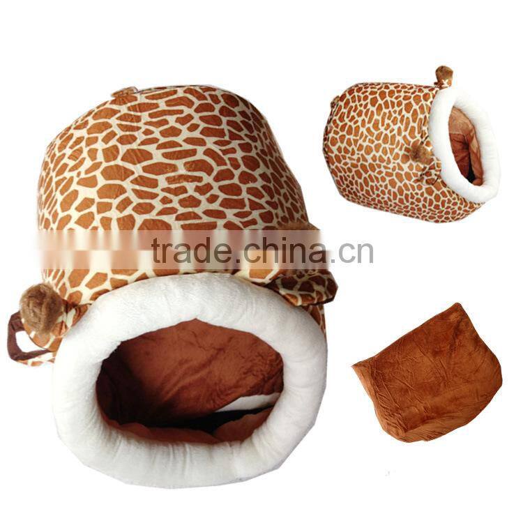 Direct supplier cheap pet bed pulls out the rope dual purpose nest for pet