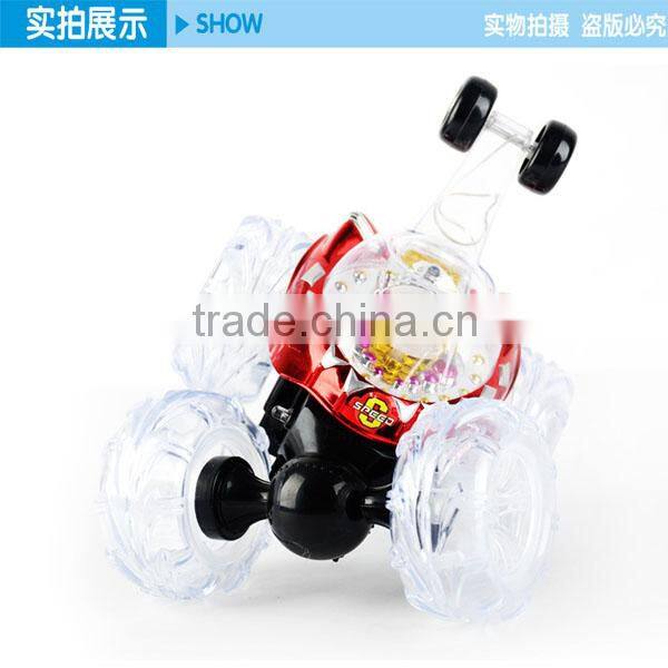 RC Stunt Car with steering wheel, with flash light and music, rc stunt hobby car, rc toys