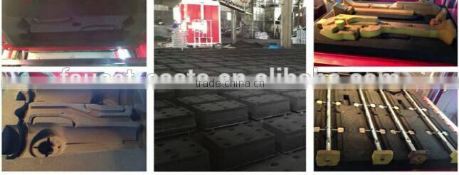 2015 new design high effiency automatic sand casting jolt squeeze moulding machine,brass,iron,aluminium moulding machine