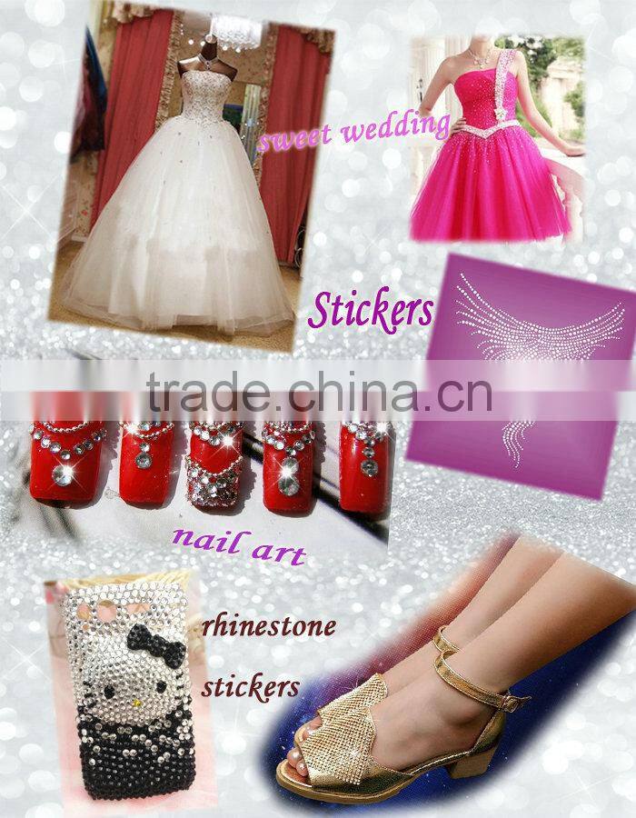 wholesale new deals round ss3-30light siam flatback no mail exquisite glass crystal rhinestone for nail art