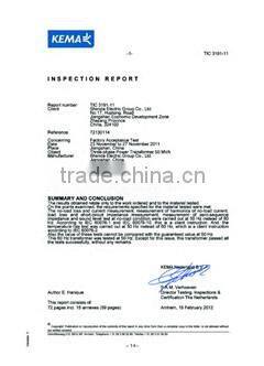 S(G)B10-100-2500/10 series Dry type Electronic Power Transformer