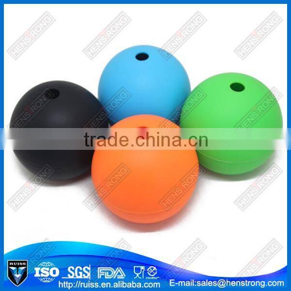 Football shape ice ball for wine